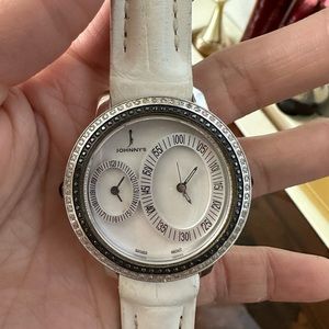 Johnny watch diamond used condition